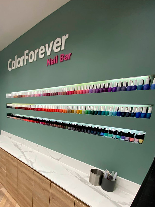 Les tarifs nail bar ColorForever